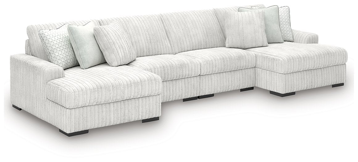 Stupendous Sectional with Double Chaise