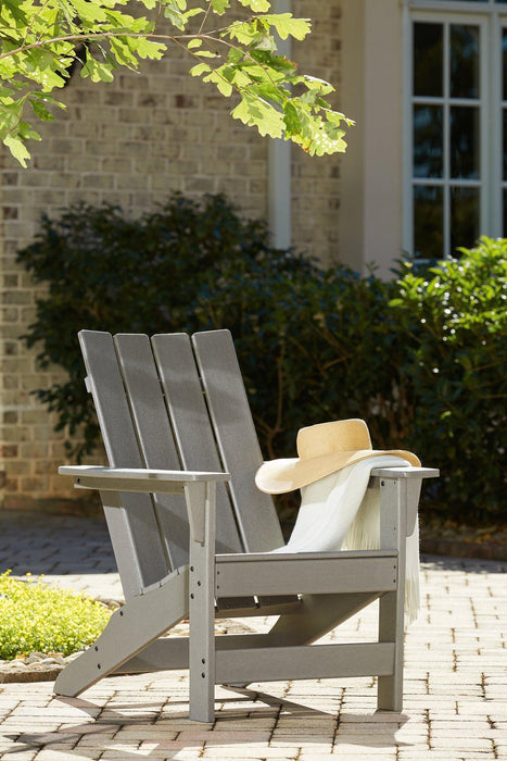 Visola Outdoor Adirondack Chair Set with End Table