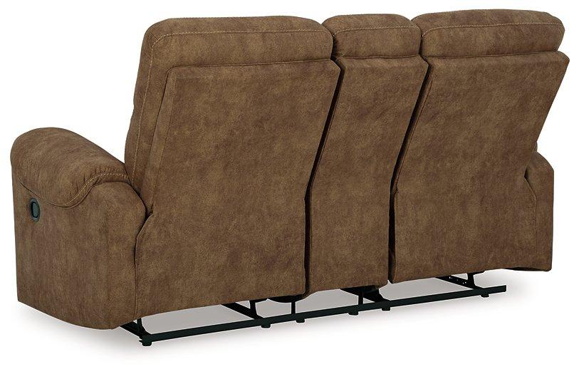 Edenwold Reclining Loveseat with Console