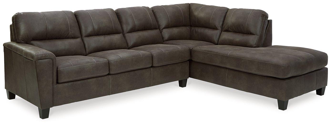 Navi 2-Piece Sleeper Sectional with Chaise