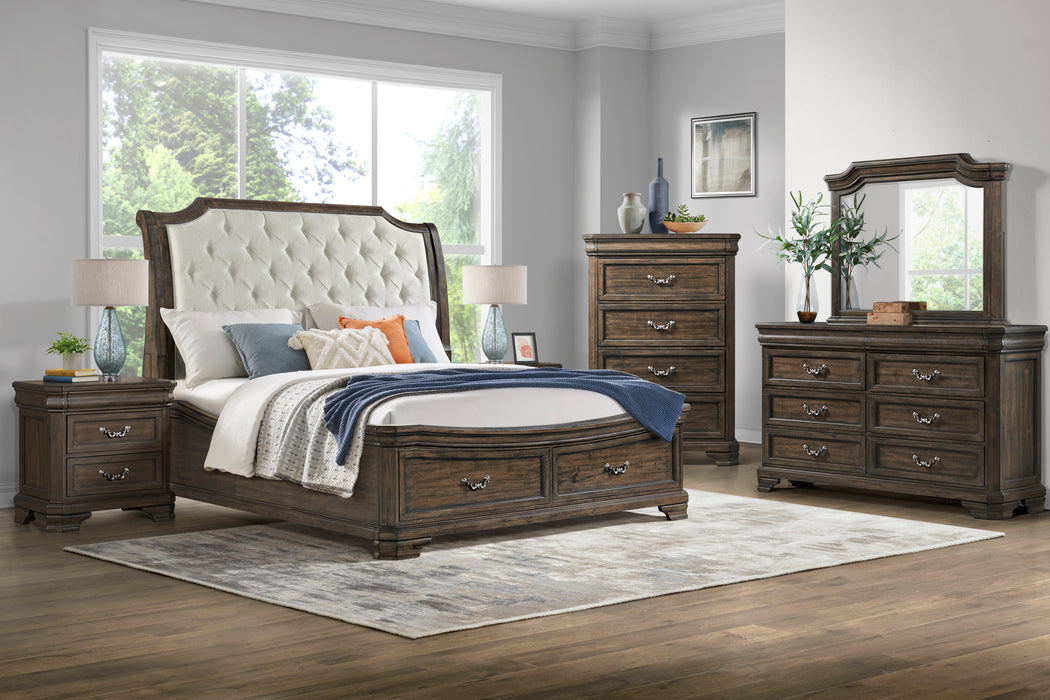 Lyndhurst Bedroom Set - Walnut