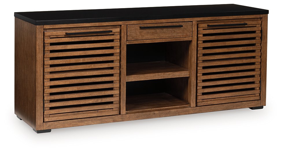 Kallari Credenza with Desk Return