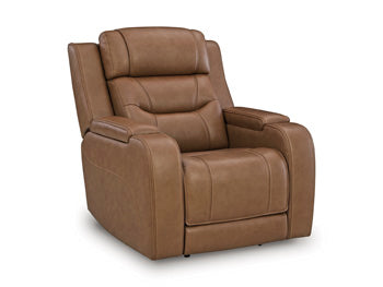 Knightington Power Recliner with Audio Seating