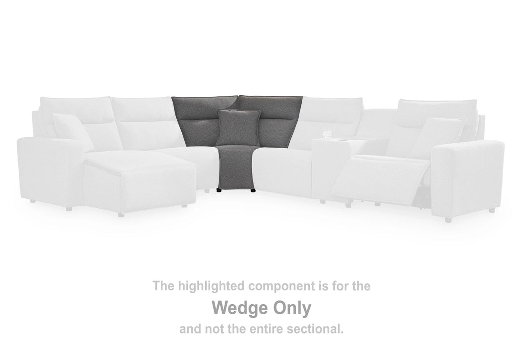 Modmax II Power Reclining Sectional with Chaise and Audio System